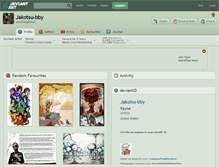 Tablet Screenshot of jakotsu-bby.deviantart.com