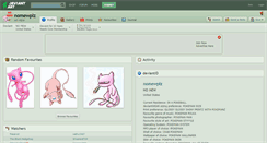 Desktop Screenshot of nomewplz.deviantart.com