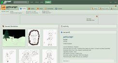 Desktop Screenshot of gothicartgirl.deviantart.com