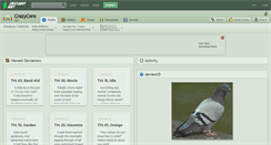 Desktop Screenshot of crazycore.deviantart.com