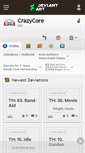 Mobile Screenshot of crazycore.deviantart.com