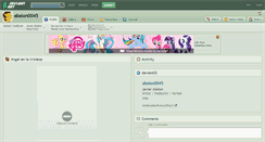 Desktop Screenshot of abalon0045.deviantart.com