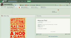 Desktop Screenshot of cheeriosbdr529.deviantart.com