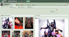 Desktop Screenshot of mtingstrom.deviantart.com