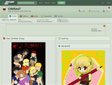 Tablet Screenshot of chibifyed7.deviantart.com