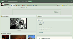 Desktop Screenshot of mithranlir.deviantart.com