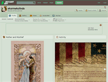 Tablet Screenshot of ekormekolindo.deviantart.com