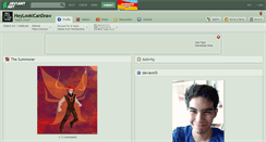 Desktop Screenshot of heylookicandraw.deviantart.com