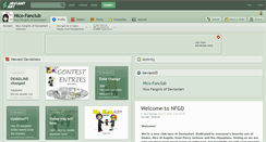 Desktop Screenshot of nico-fanclub.deviantart.com