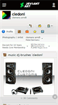 Mobile Screenshot of cledoni.deviantart.com