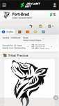 Mobile Screenshot of fort-brad.deviantart.com