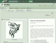 Tablet Screenshot of fort-brad.deviantart.com