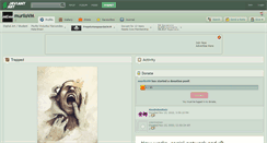 Desktop Screenshot of murilovm.deviantart.com