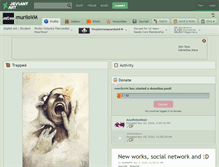 Tablet Screenshot of murilovm.deviantart.com