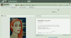 Desktop Screenshot of chennifer.deviantart.com
