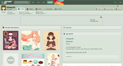 Desktop Screenshot of himacchi.deviantart.com