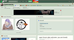 Desktop Screenshot of hisdarkmaterials.deviantart.com