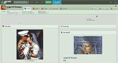Desktop Screenshot of angel-of-dreams.deviantart.com