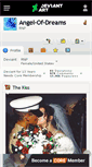 Mobile Screenshot of angel-of-dreams.deviantart.com