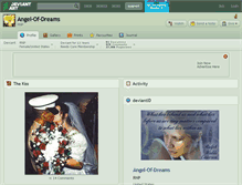 Tablet Screenshot of angel-of-dreams.deviantart.com