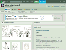 Tablet Screenshot of animerocksmyhouse5.deviantart.com