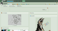 Desktop Screenshot of huskieee.deviantart.com