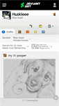 Mobile Screenshot of huskieee.deviantart.com