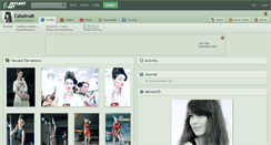 Desktop Screenshot of catalinar.deviantart.com