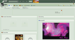 Desktop Screenshot of heav.deviantart.com