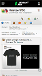 Mobile Screenshot of nineteenpsg.deviantart.com
