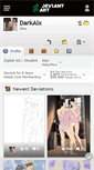 Mobile Screenshot of darkalx.deviantart.com