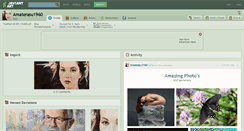 Desktop Screenshot of amaterasu1960.deviantart.com