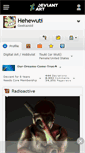 Mobile Screenshot of hehewuti.deviantart.com