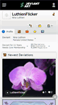 Mobile Screenshot of luthienflicker.deviantart.com