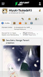 Mobile Screenshot of miyuki-tsukada93.deviantart.com