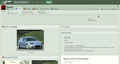 Desktop Screenshot of enwod.deviantart.com
