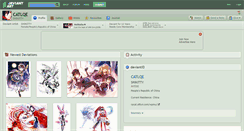 Desktop Screenshot of catlqe.deviantart.com