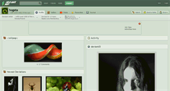 Desktop Screenshot of hogata.deviantart.com