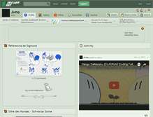 Tablet Screenshot of jwno.deviantart.com