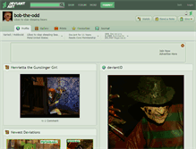 Tablet Screenshot of bob-the-odd.deviantart.com