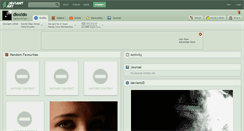 Desktop Screenshot of dioxido.deviantart.com