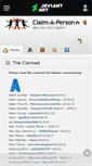 Mobile Screenshot of claim-a-person.deviantart.com