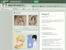 Tablet Screenshot of happy-cafe-manga-fc.deviantart.com