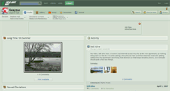 Desktop Screenshot of geayzus.deviantart.com