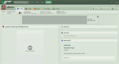 Desktop Screenshot of latexluv.deviantart.com