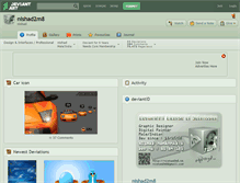 Tablet Screenshot of nishad2m8.deviantart.com