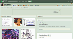 Desktop Screenshot of elite-dragons.deviantart.com