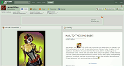 Desktop Screenshot of laurenwiles.deviantart.com