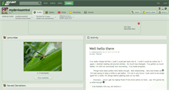 Desktop Screenshot of mydeviousmind.deviantart.com