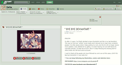 Desktop Screenshot of dahia.deviantart.com